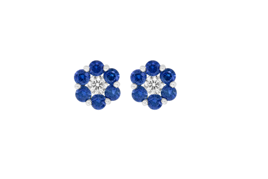 Colored Stone Earring