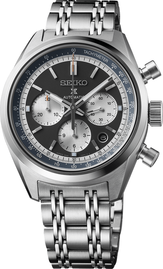 Seiko Brand 100Th Anniversary Prospex Speedtimer Mechanical Chronograph Limited Edition Watch SRQ049