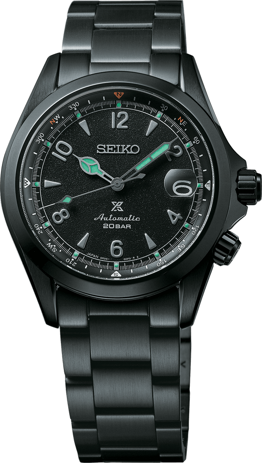 Seiko Prospex Alpinist Black Series Limited Edition Watch SPB337