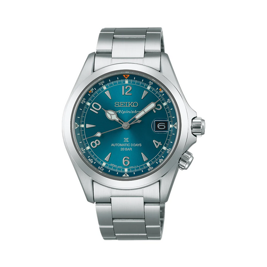 Seiko Prospex Land Mechanical 39.5mm - Teal on Bracelet SPB503