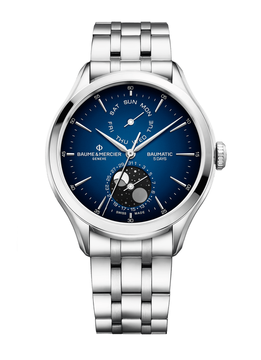 Clifton Automatic Watch, Moon Phase, Date 10725