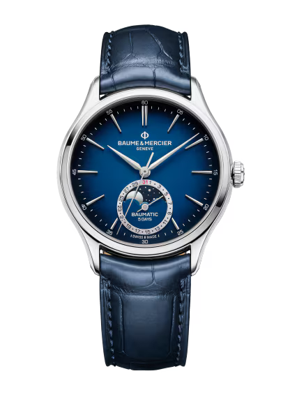 Baume & Mercier Clifton Automatic Watch, Moon phase date 10756