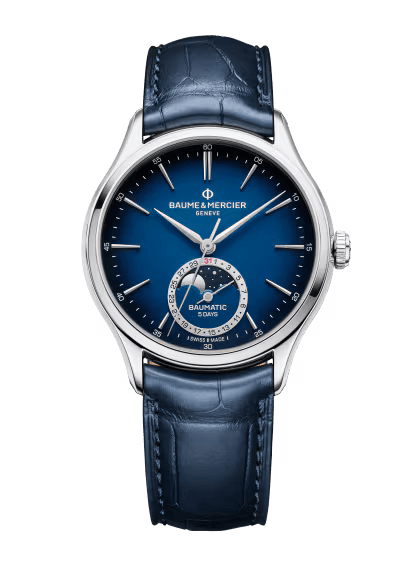 Baume & Mercier Clifton Automatic Watch, Moon phase date 10756
