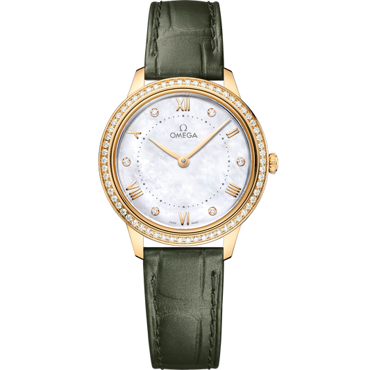 Omega De Ville Prestige Quartz Watch 43458306055002