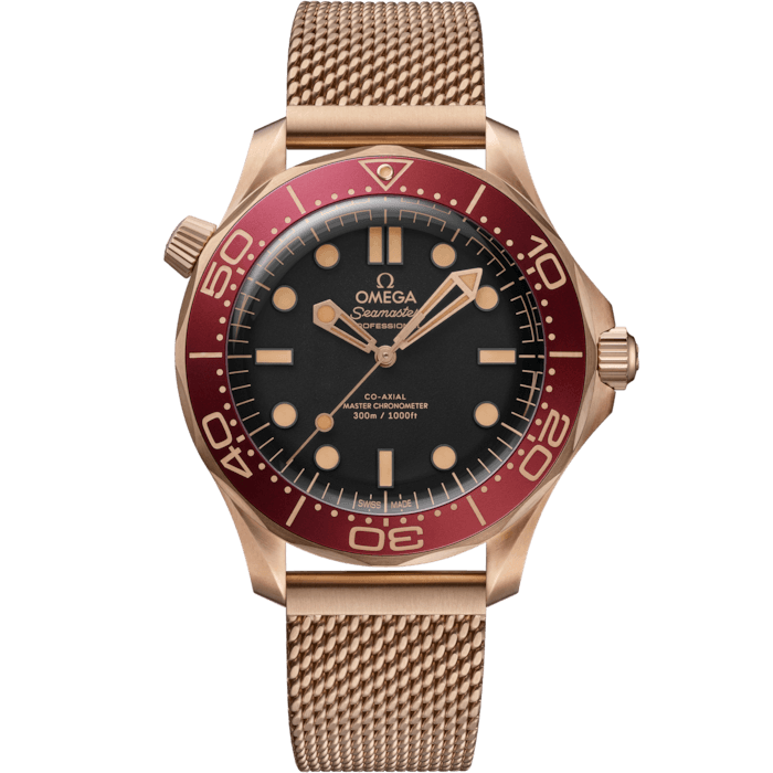Omega Seamaster Diver 300M 42 mm, Bronze Gold on Bronze Gold Self Winding Watch 21090422001003