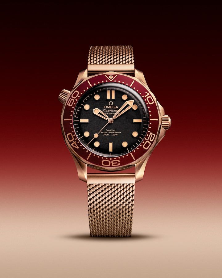 Omega Seamaster Diver 300M 42 mm, Bronze Gold on Bronze Gold Self Winding Watch 21090422001003