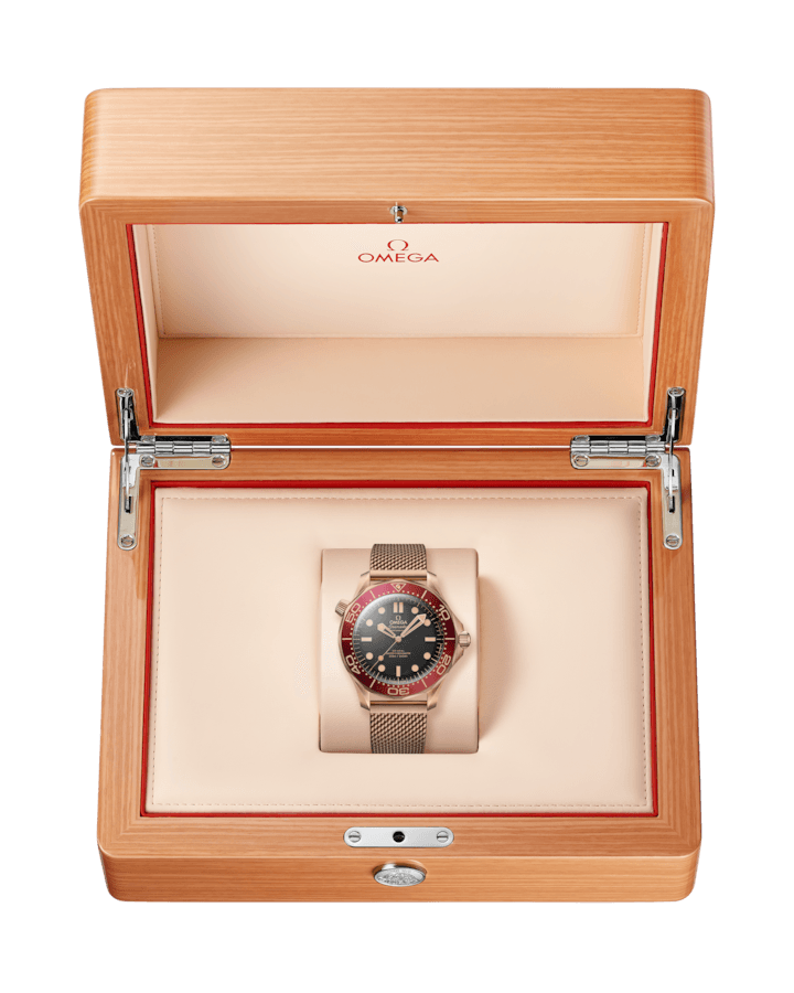 Omega Seamaster Diver 300M 42 mm, Bronze Gold on Bronze Gold Self Winding Watch 21090422001003