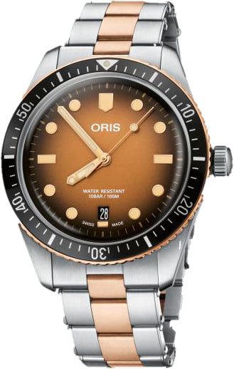 Oris Divers Sixty‑Five Date Automatic Watch 01 733 7707 4356-07 8 20 17