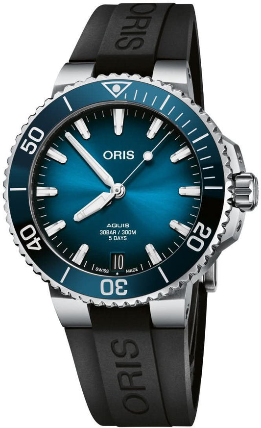 Oris Aquis Date Calibre 400 Automatic Watch 01 400 7769 4135-07 4 22 74FC