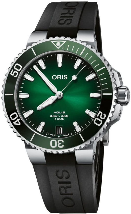 Oris Aquis Date Calibre 400 Automatic Watch 01 400 7769 4157-07 4 22 74FC