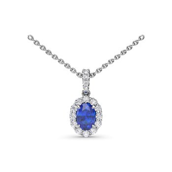 Colored Stone Pendant