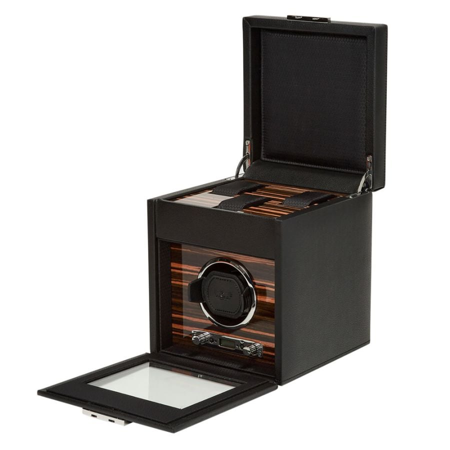 Wolf Roadster Single Watch Winder with Storage 457156