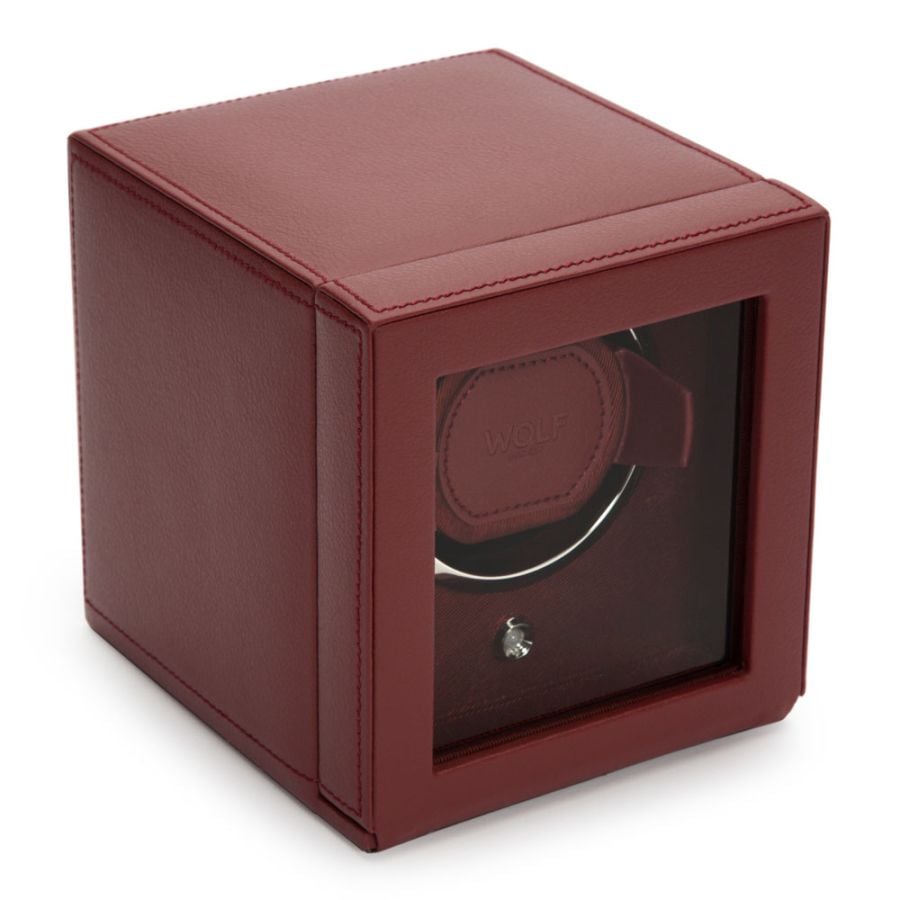 Wolf Cub Single Watch Winder with Cover 461126