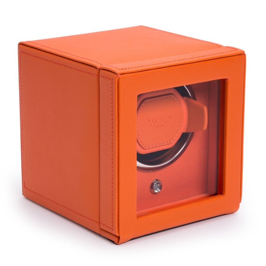 Wolf Cub Single Watch Winder with Cover 461139