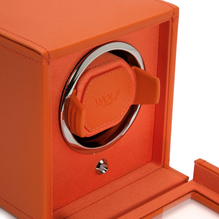 Wolf Cub Single Watch Winder with Cover 461139