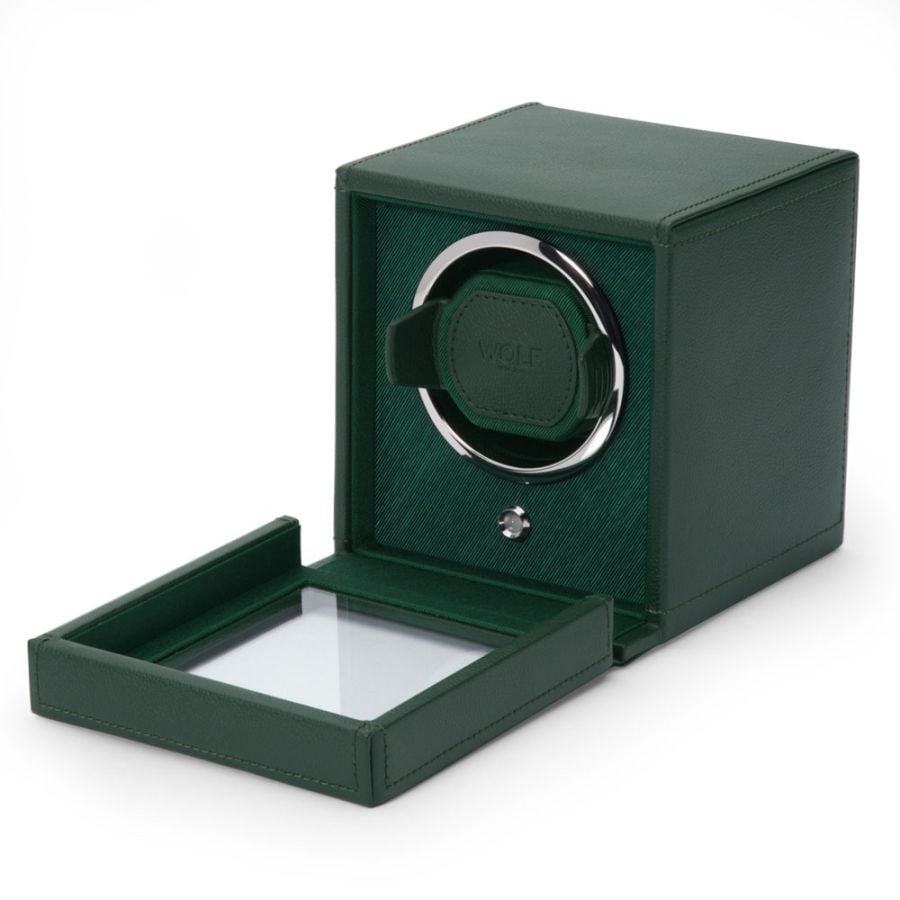 Wolf Cub Single Watch Winder with Cover 461141