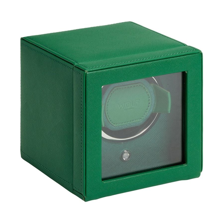 Wolf Cub Single Watch Winder with Cover 461143
