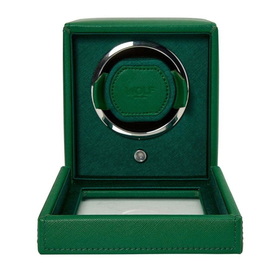 Wolf Cub Single Watch Winder with Cover 461143