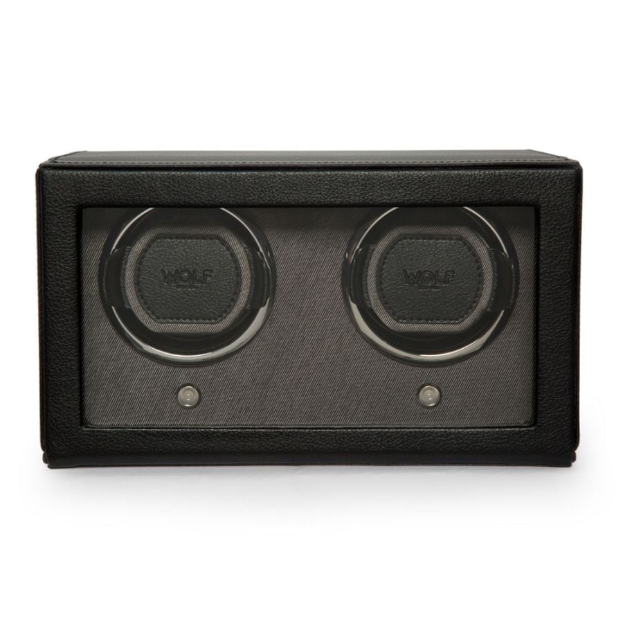 Wolf Cub Double Watch Winder with Cover 461203