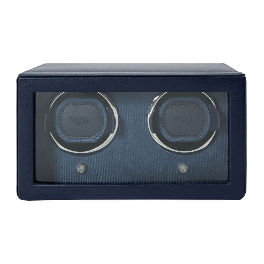 Wolf Cub Double Watch Winder with Cover 461217
