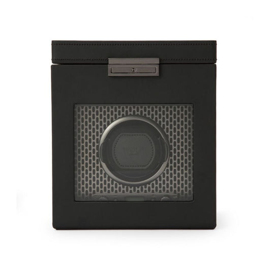 Wolf Axis Single Watch Winder With Storage 469203