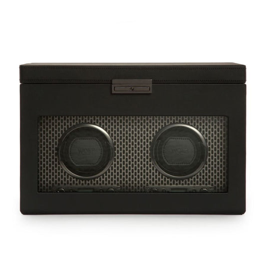 Wolf Axis Double Watch Winder With Storage 469303