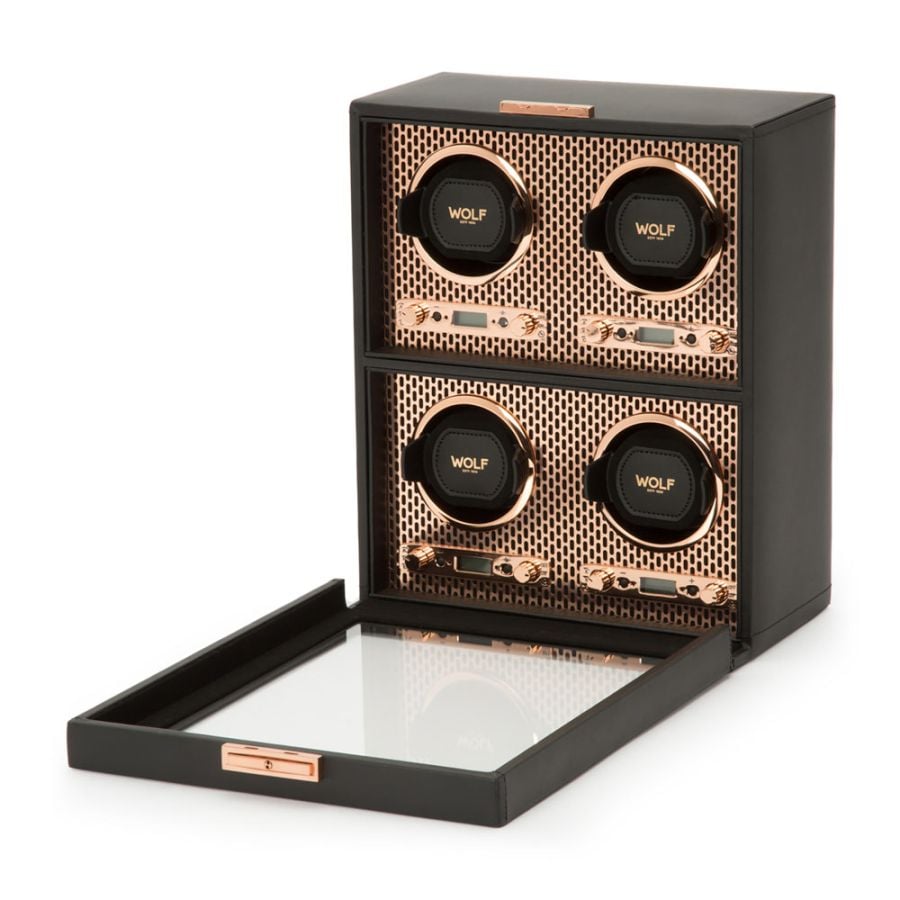 Wolf Axis 4 Piece Watch Winder 469516