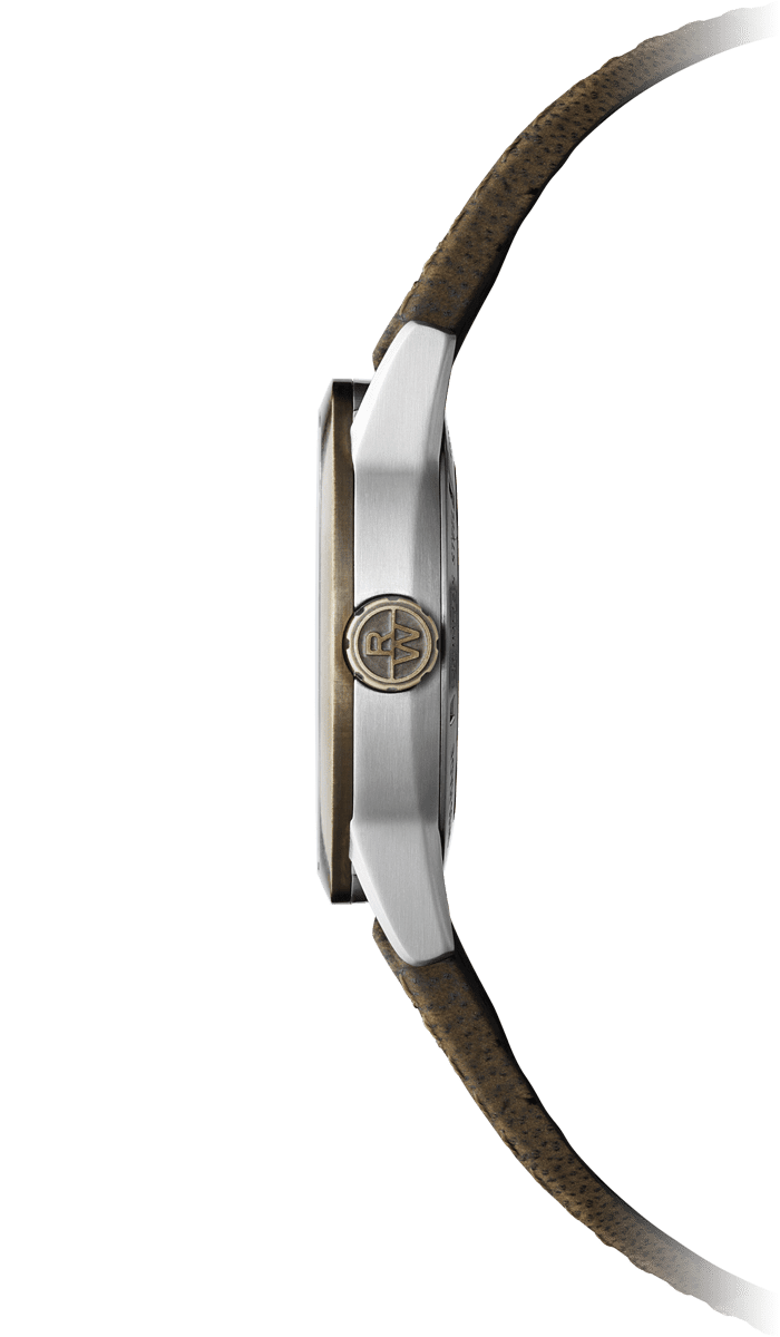 Raymond Weil Freelancer Men's Skeleton RW1212 Bronze Leather Strap Watch, 42mm 2785-SBC-60000