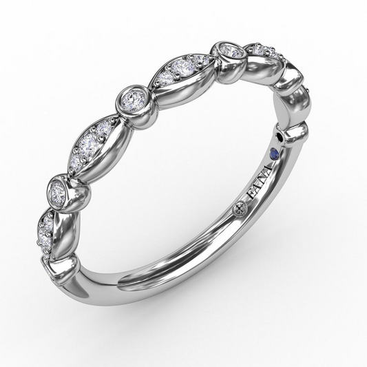 Diamond Wedding Bands  -  Women'
