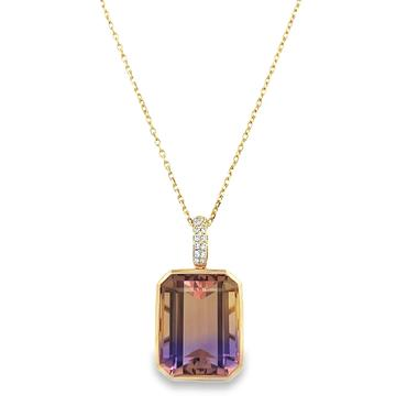 Colored Stone Pendant