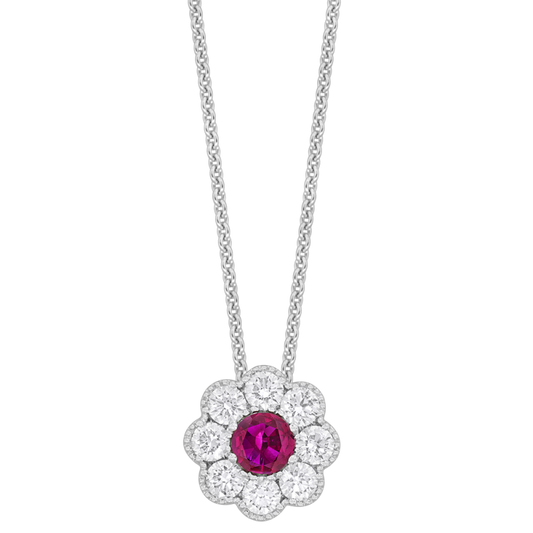Colored Stone Necklace