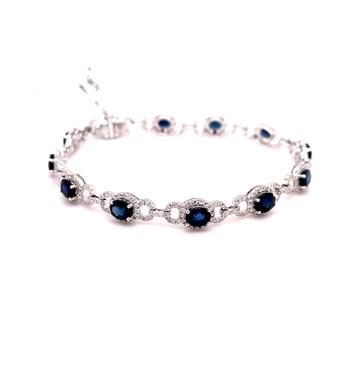 Colored Stone Bracelet