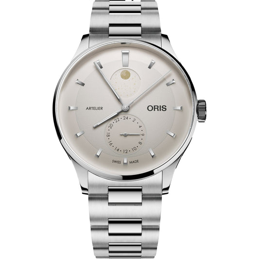 Oris Artelier Complication White Dial Watch, 39.5mm 01782781140510782020
