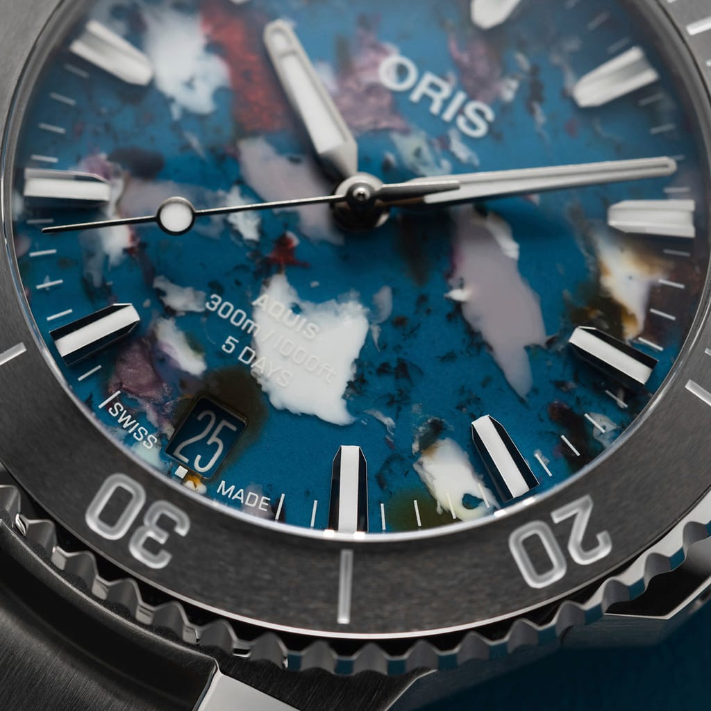 Oris Aquis Date Upcycle Calibre 400 Automatic Watch 01 400 7790 4150-07 8 23 02PEB