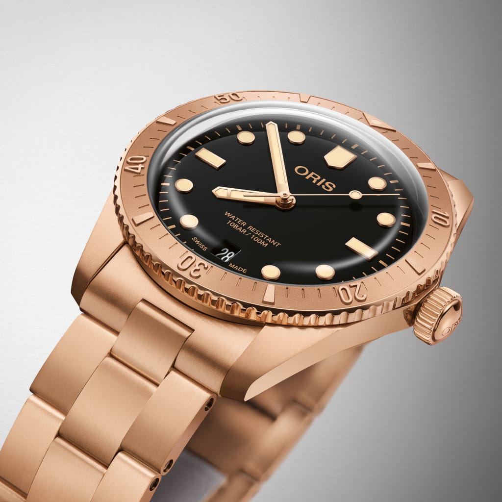 Oris Divers Sixty‑Five Date Automatic Watch 01 733 7771 3154-07 8 19 15