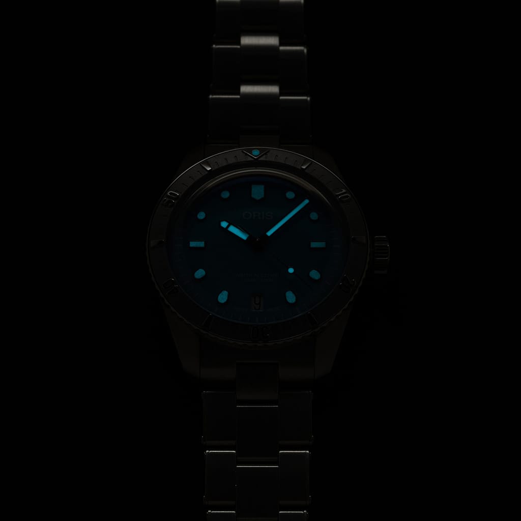 Oris Divers Sixty‑Five 'Cotton Candy' Automatic Watch 01 733 7771 4055-07 8 19 18