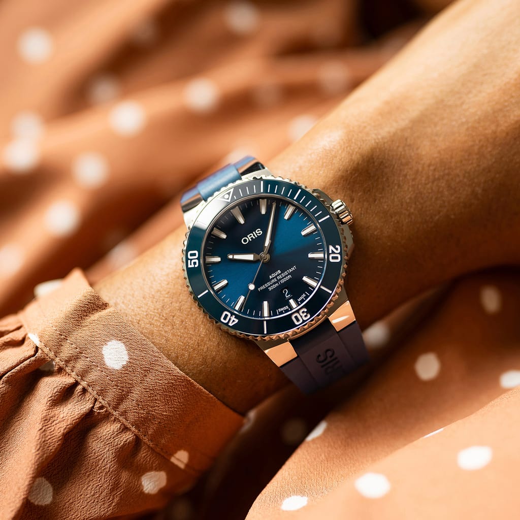 Oris Aquis Date Automatic Watch 01 733 7787 4135-07 4 22 35FC
