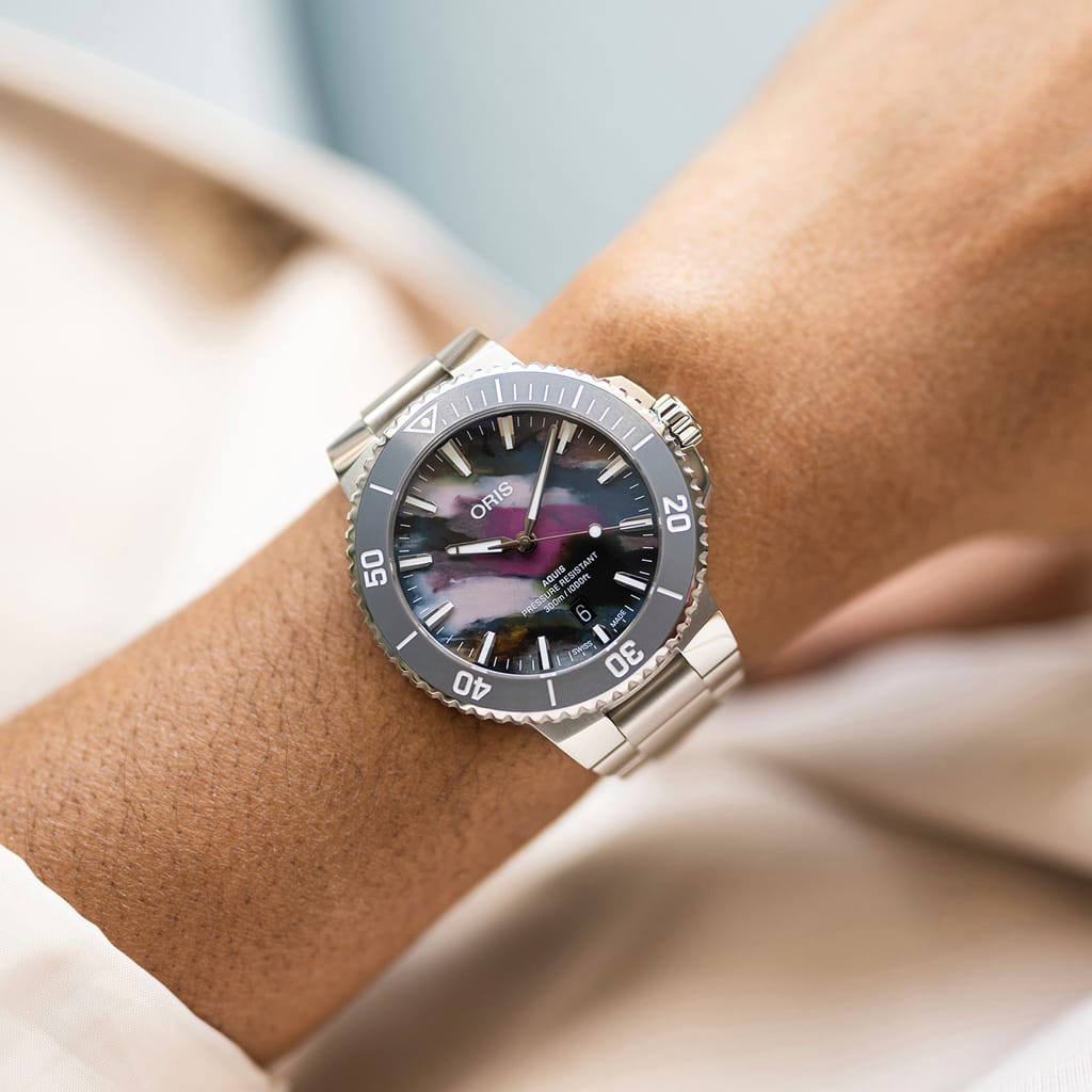 Oris Aquis Date Upcycle Automatic Watch 01 733 7787 4150-07 8 22 04PEB