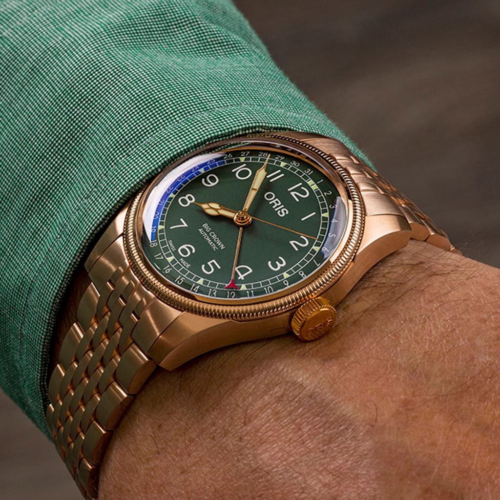 Oris Big Crown Bronze Pointer Date Automatic Watch 01 754 7741 3167-07 8 20 01