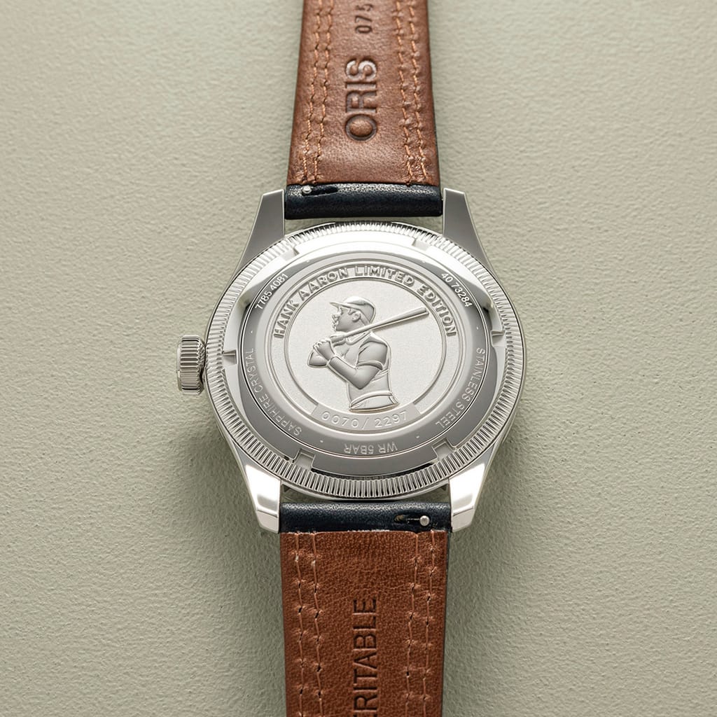 Oris Hank Aaron Limited Edition Automatic Watch 01 754 7785 4081-Set