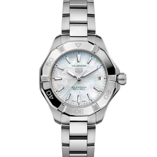 Tag Heuer Aquaracer Professional 200 Solargraph Solar Quartz Steel Watch WBP1312.BA0005