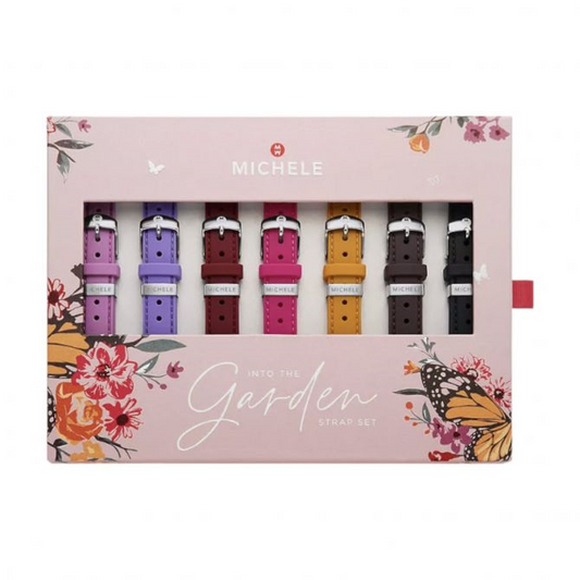 Michele 18mm Silicone Interchangeable Strap Gift Set, Set of 7 MS18S03SET