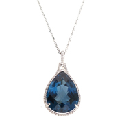 Colored Stone Pendant