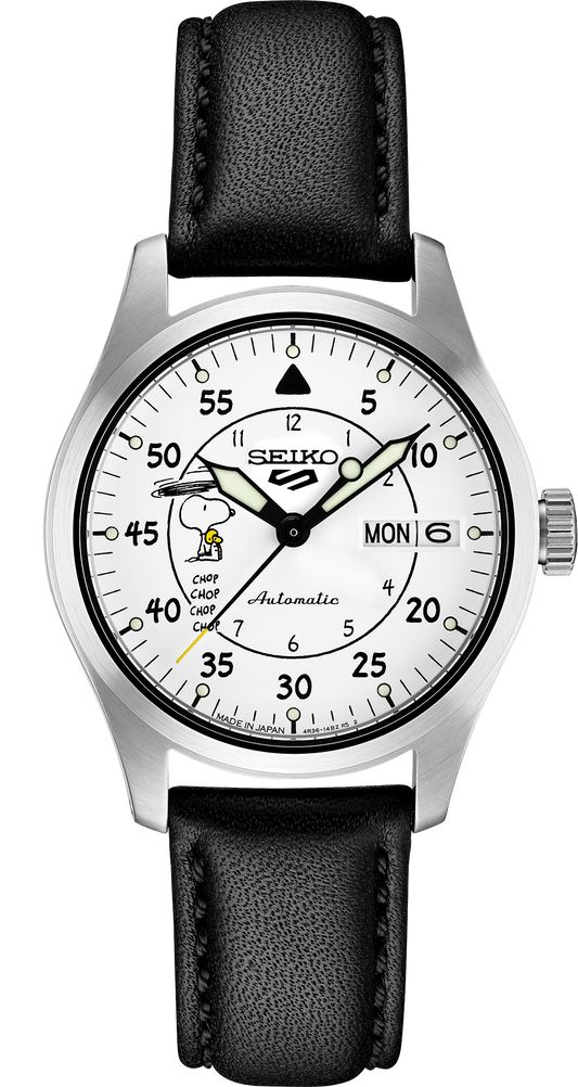 Seiko Seiko 5 Sports Peanuts Collaboration Limited Edition Watch SRPK27