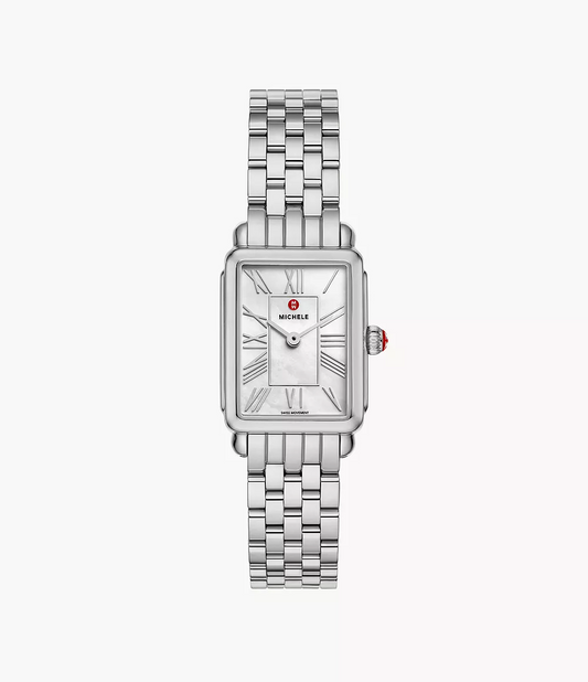 Michele Deco Park Stainless Steel Watch MWW06E000144