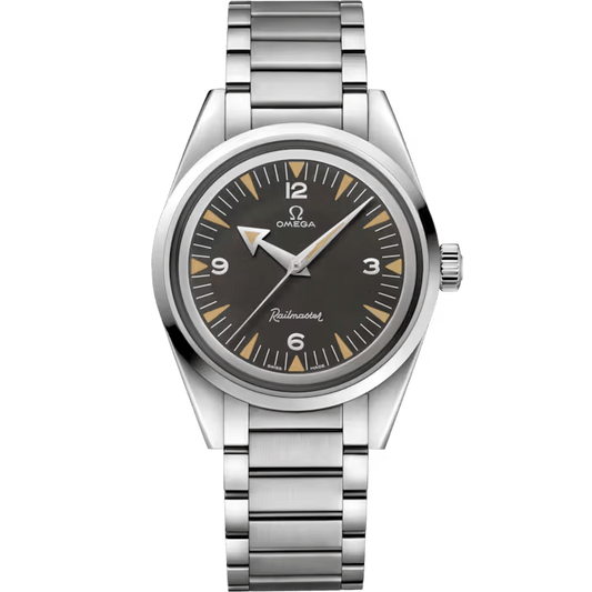 Omega Seamaster Railmaster 38 mm, steel on steel 220.10.38.20.01.002