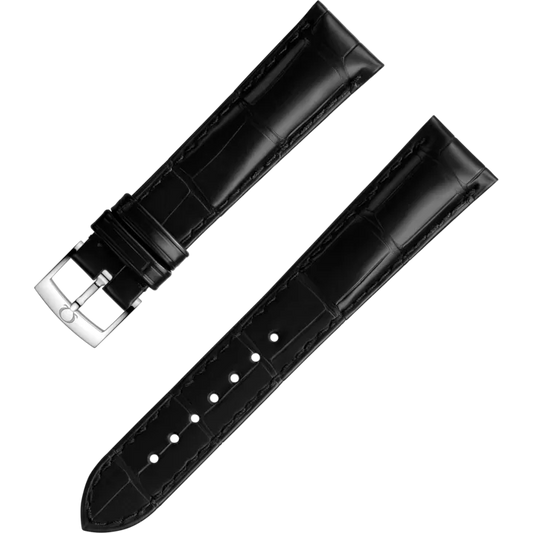 Omega Two-piece leather strap  98000014W