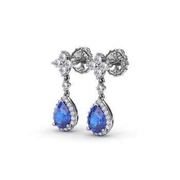 Colored Stone Earring