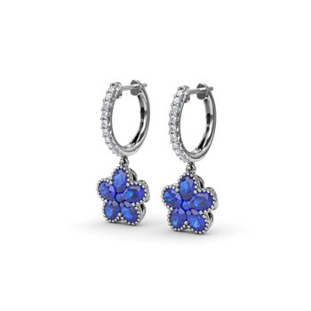Colored Stone Earring