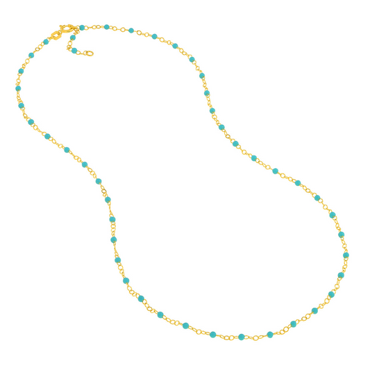 Colored Stone Necklace